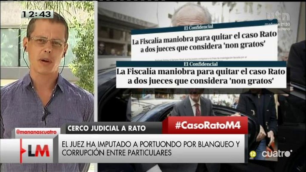Sergio, de 15MPaRato: "Pedimos la cautelar porque Rato puede destruir pruebas"