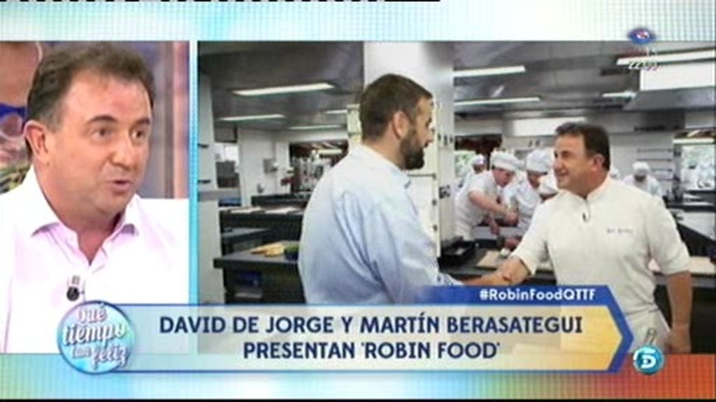Martín Berasategui y David de Jorge dan las claves de 'Robin Food' en '¡QTTF!'