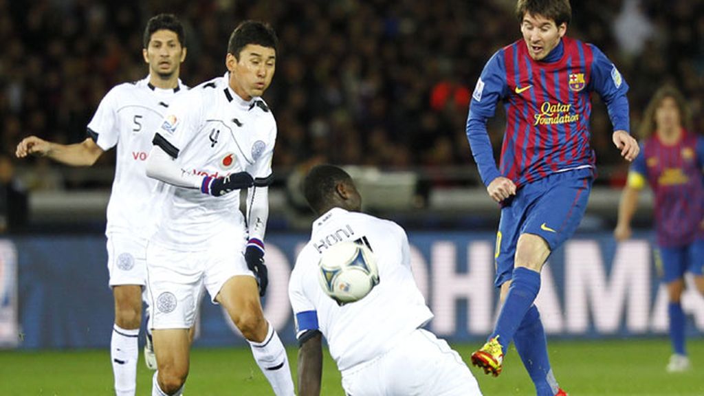 Todas las imágenes del partido Al Sadd-Barça