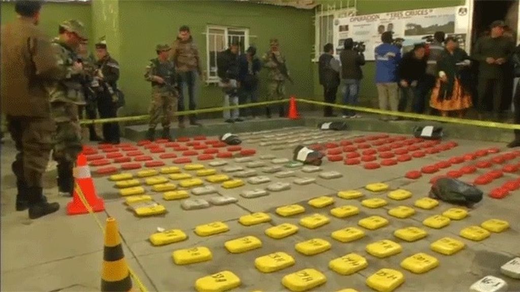 Hallados 362 kilos de cocaína a bordo de una avioneta en Bolivia