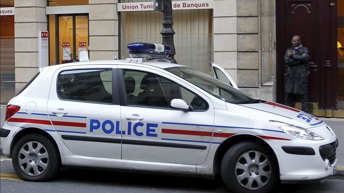 Una patrulla de la policía francesa. EFE/Archivo