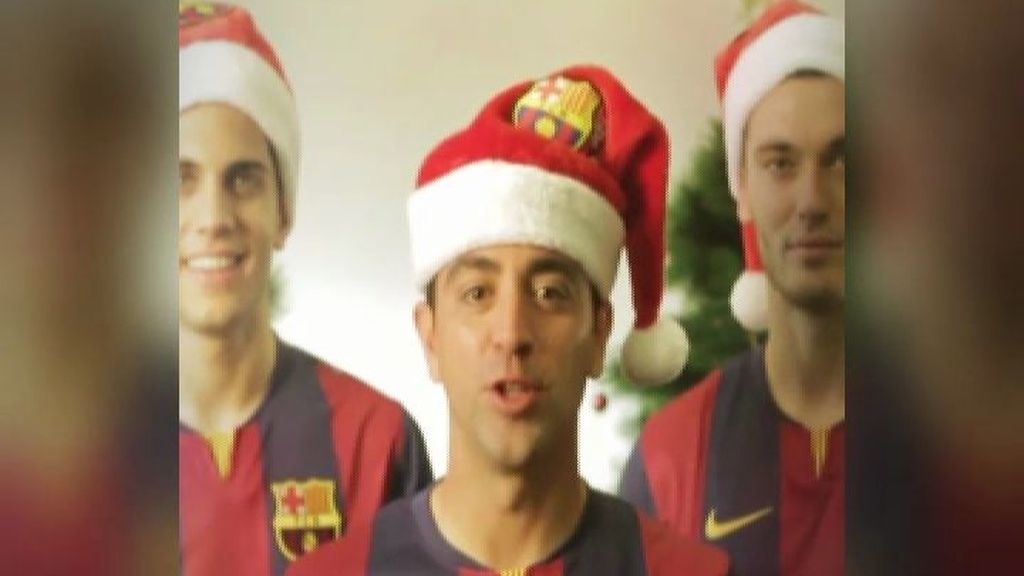Felicitación navideña plurilingüe del FC Barcelona