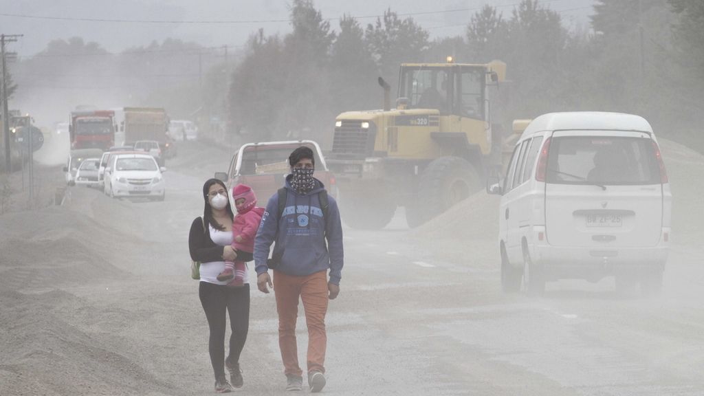 Más de 6.000 personas siguen evacuadas en Chile tras la erupción del Calbuco