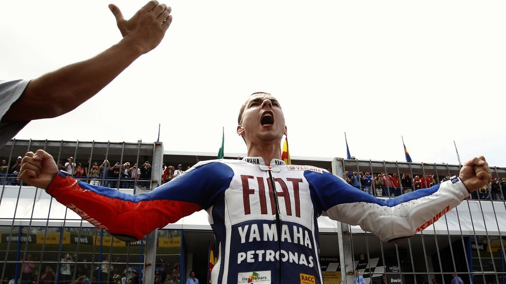 Jorge Lorenzo, vencedor en 2010