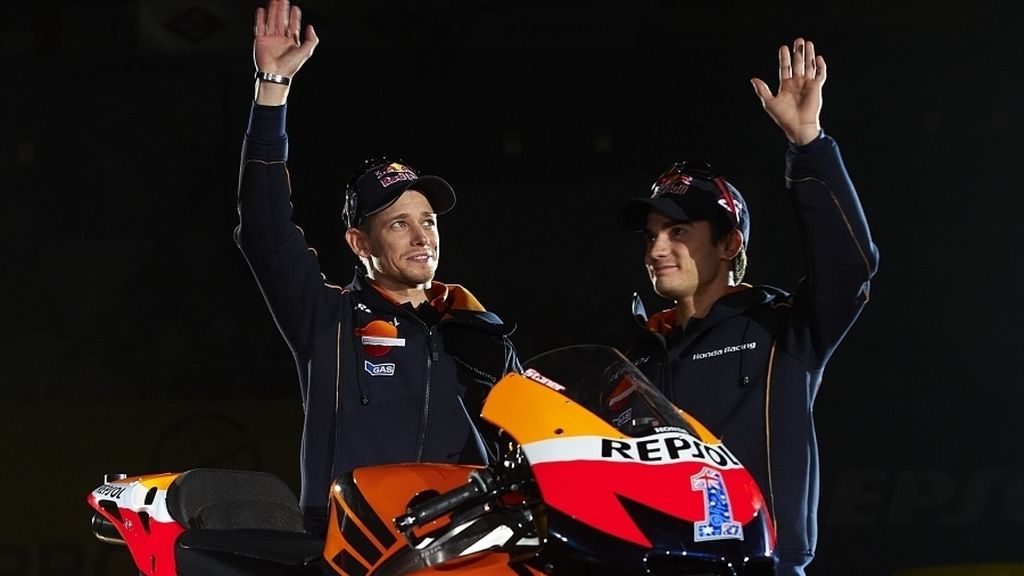 Repsol Honda presenta su poderío en Madrid