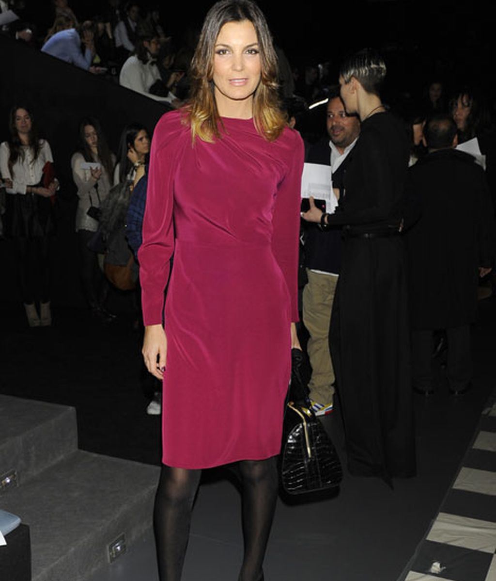 Mar Flores en el desfile de Davidelfín