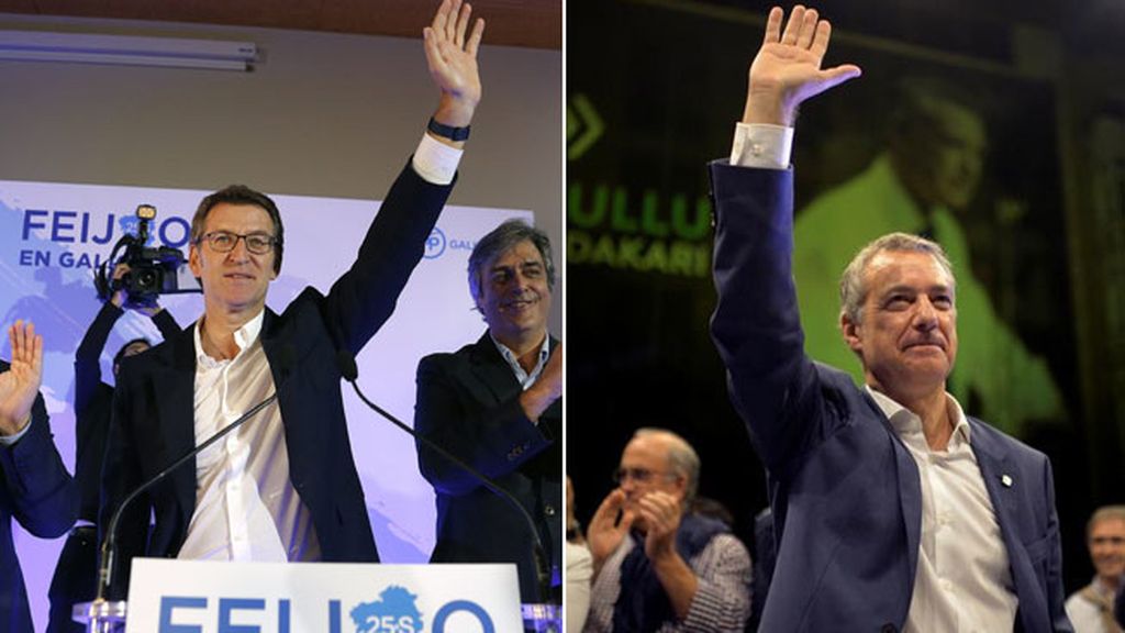 Las elecciones gallegas y vascas refuerzan al PP y profundizan el declive del PSOE