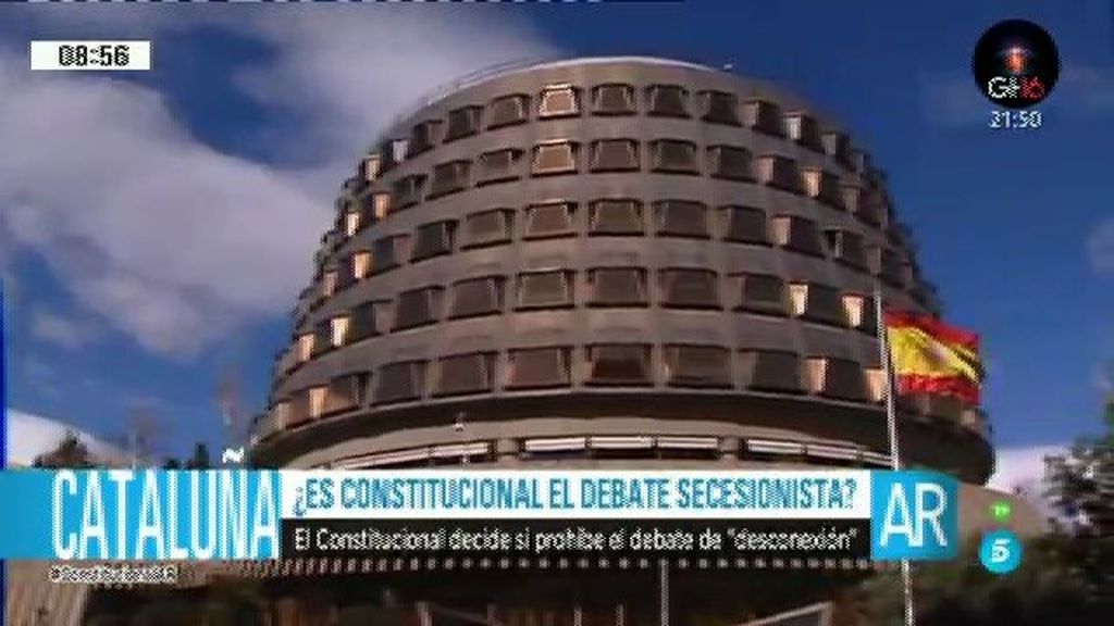 El Tribunal Constitucional no suspenderá el pleno independentista
