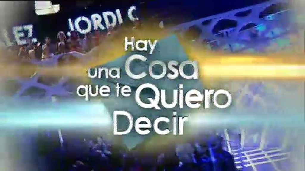 'Hay una cosa que te quiero decir' (27/09/14)