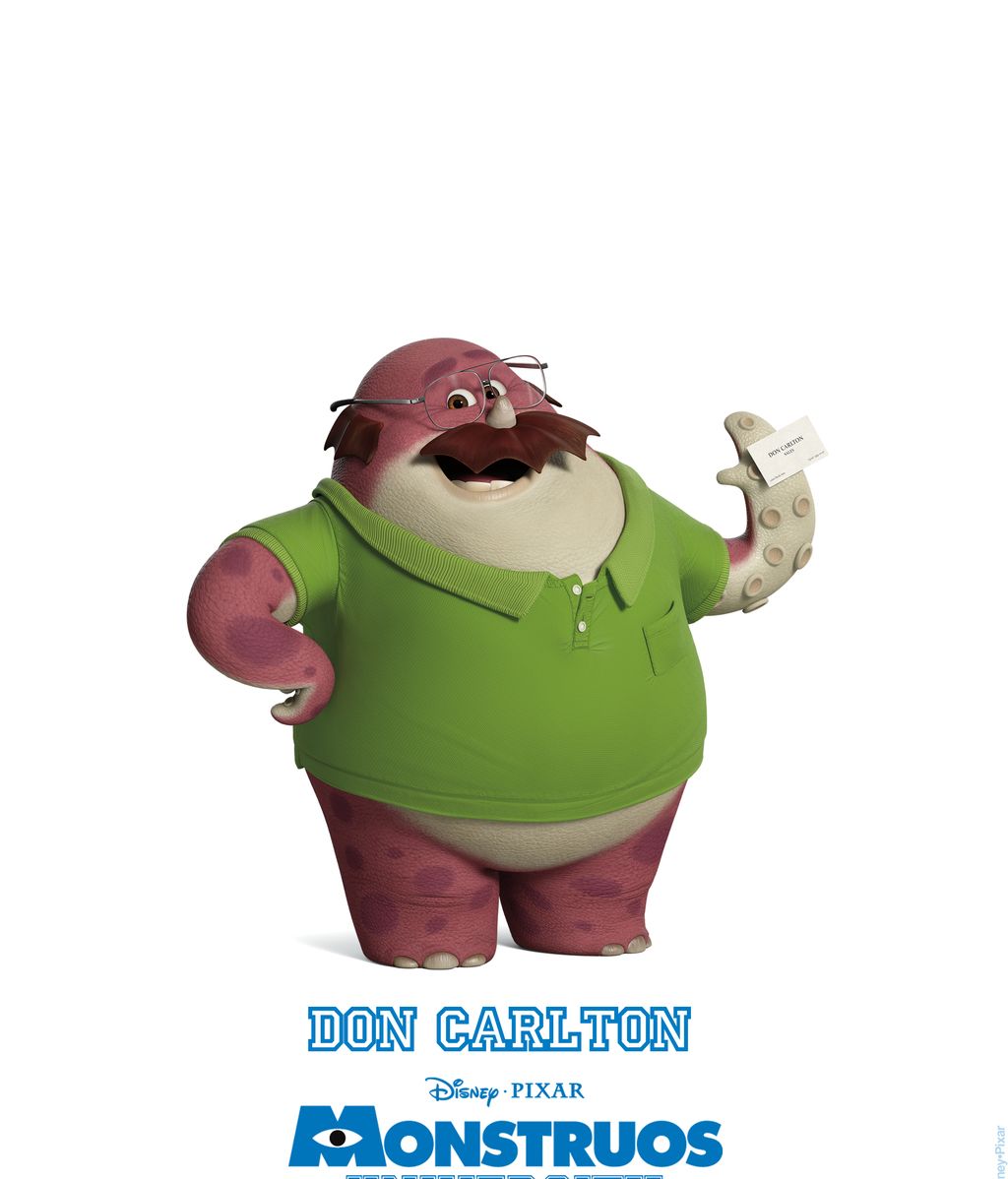 Estos son los personajes de 'Monstruos University'