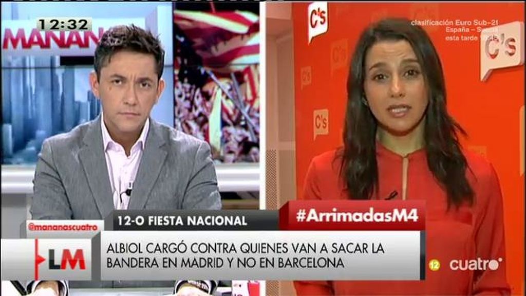Inés Arrimadas: "El PP está obsesionado con meterse con Ciudadanos"