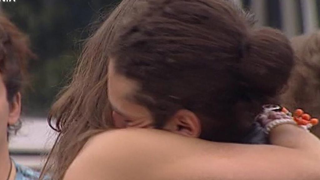 El último abrazo de Sonia y Kris