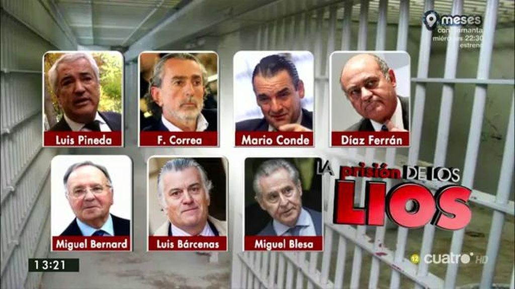 Pineda y Bernad, trasladados de cárcel tras un enfrentamiento verbal