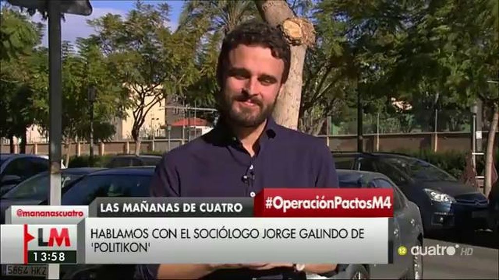 Jorge Galindo: “Que Pablo Iglesias ponga el referéndum como línea roja tiene dimensión de partido, pero también táctica”