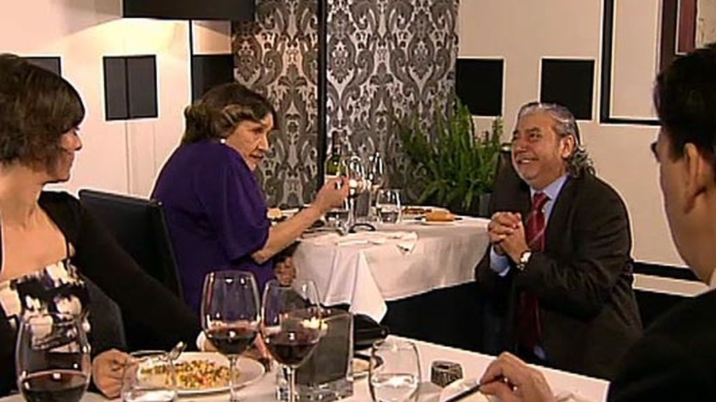 La cita romántica de Vicente y Justi