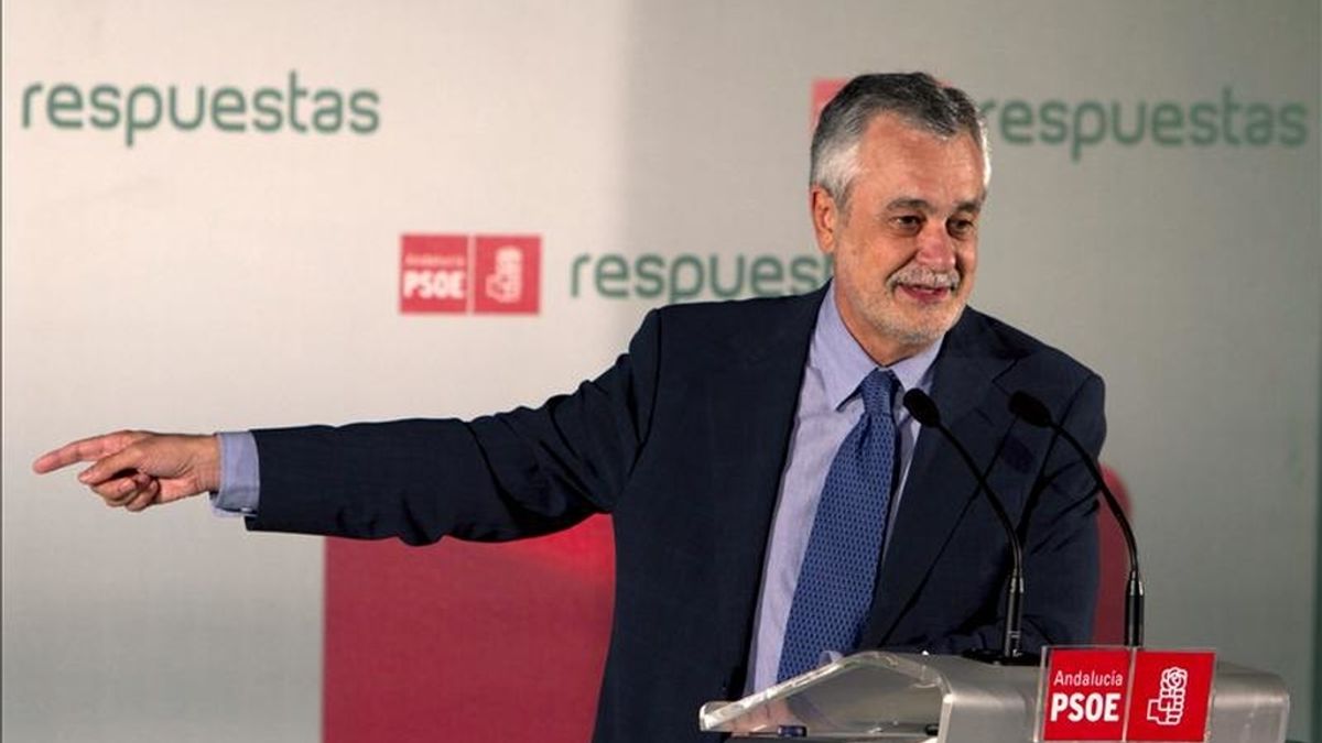 El secretario general del PSOE-A y presidente de la Junta de Andalucía, José Antonio Griñán. EFE/Archivo