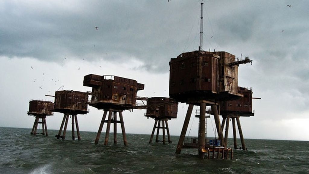 Los fuertes Maunsell en Inglaterra