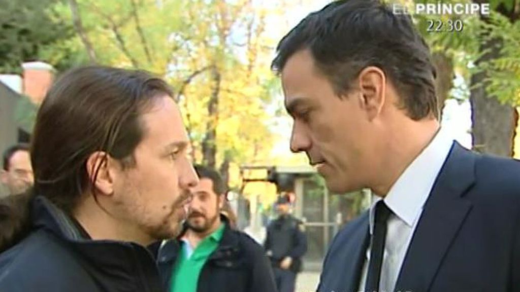 Pedro Sánchez y Pablo Iglesias, cara a cara