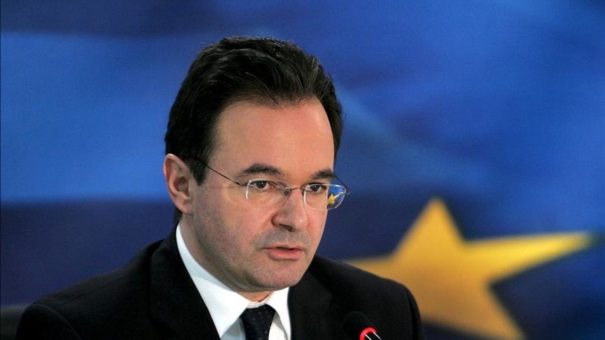 El ministro de Finanzas griego, Yorgos Papaconstantinu. EFE/Archivo