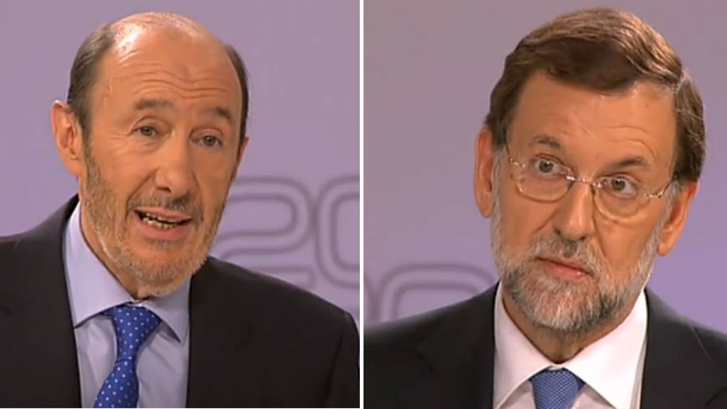 Alfredo Pérez-Rubalcaba vs. Mariano Rajoy