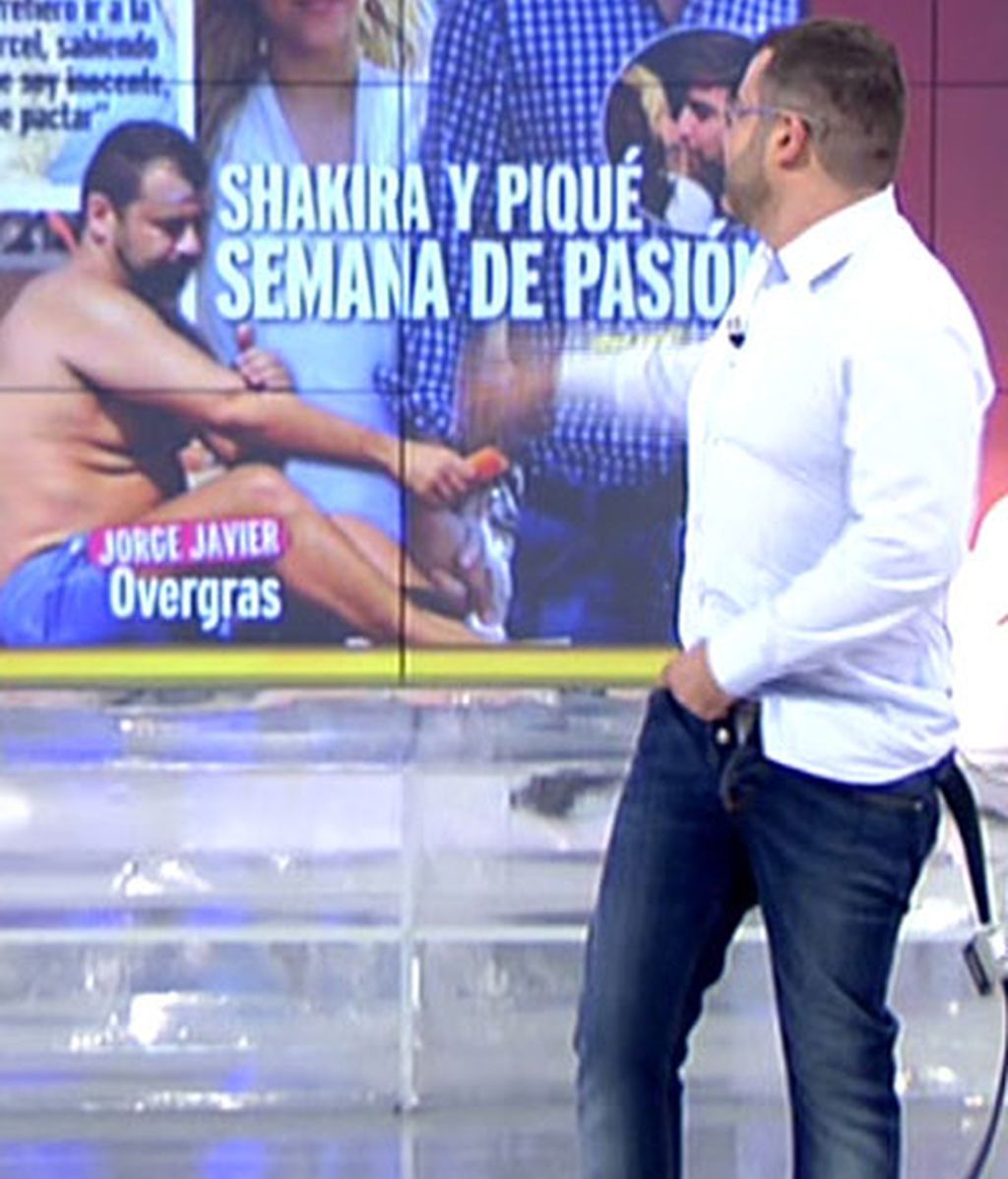 Jorge Javier nos dedica un streptease