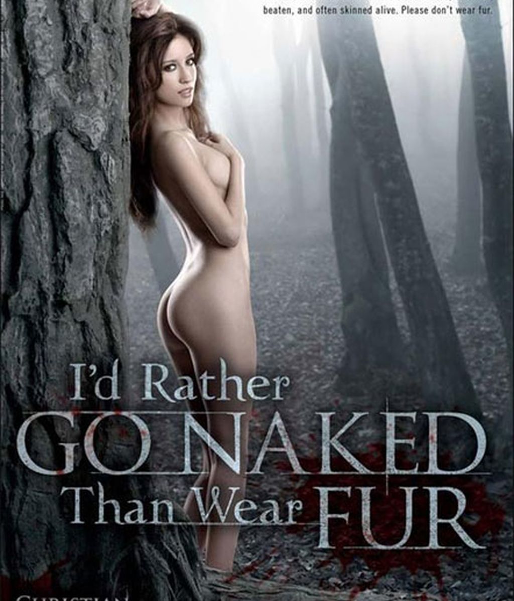Desnudas para PETA