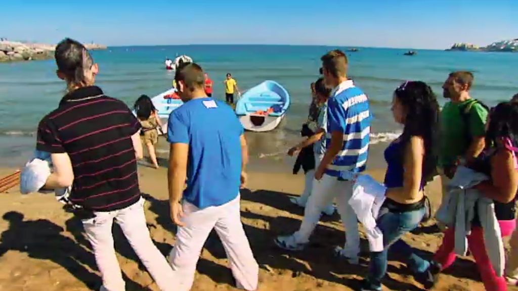 Primer día en el campamento