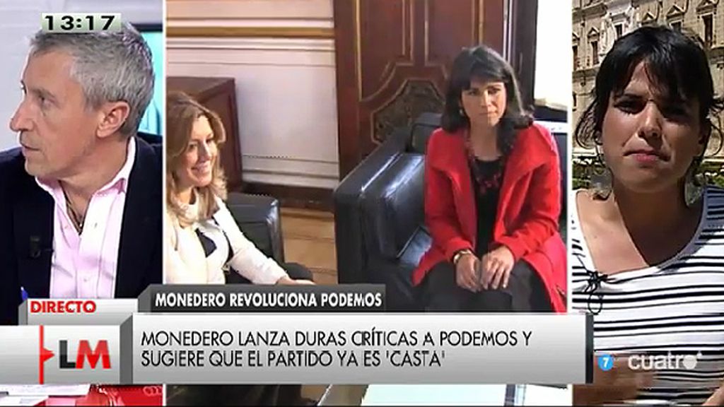 T. Rodríguez, de la investidura de Díaz: “Vamos a votar no hasta que se acepten las tres condiciones que planteamos”