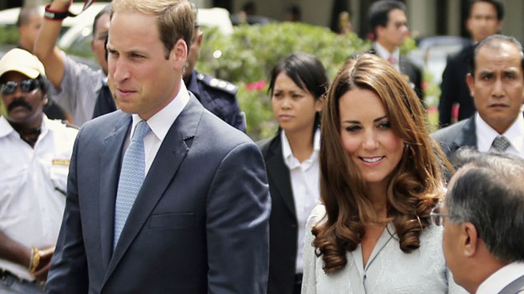 Los Duques de Cambridge, en Malasia