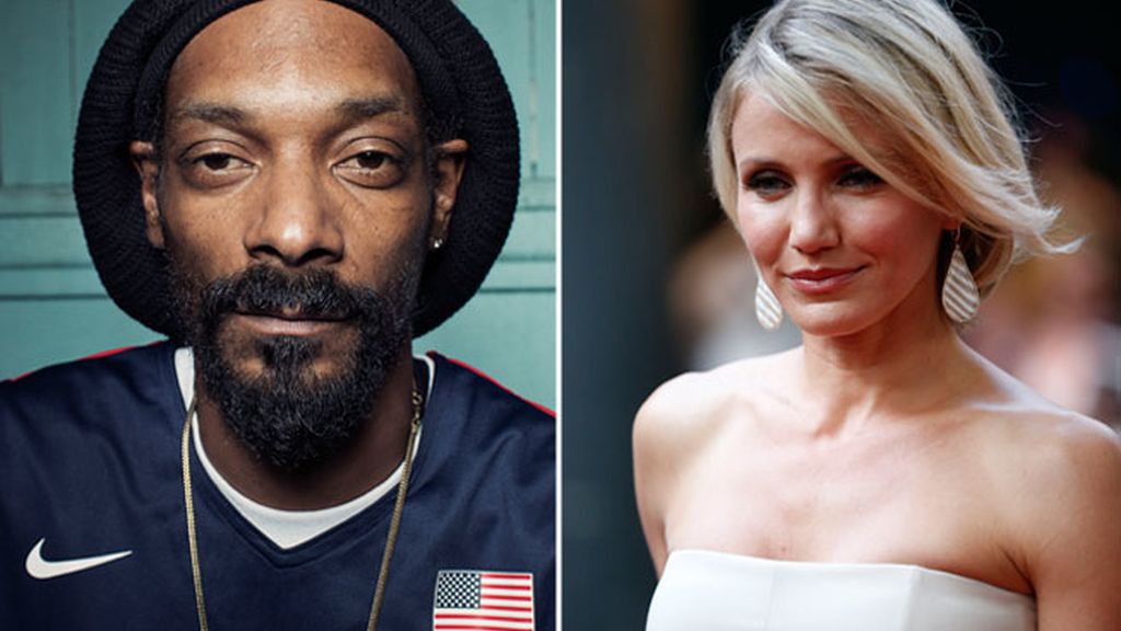 Cameron Diaz y el rapero Snoop Dogg