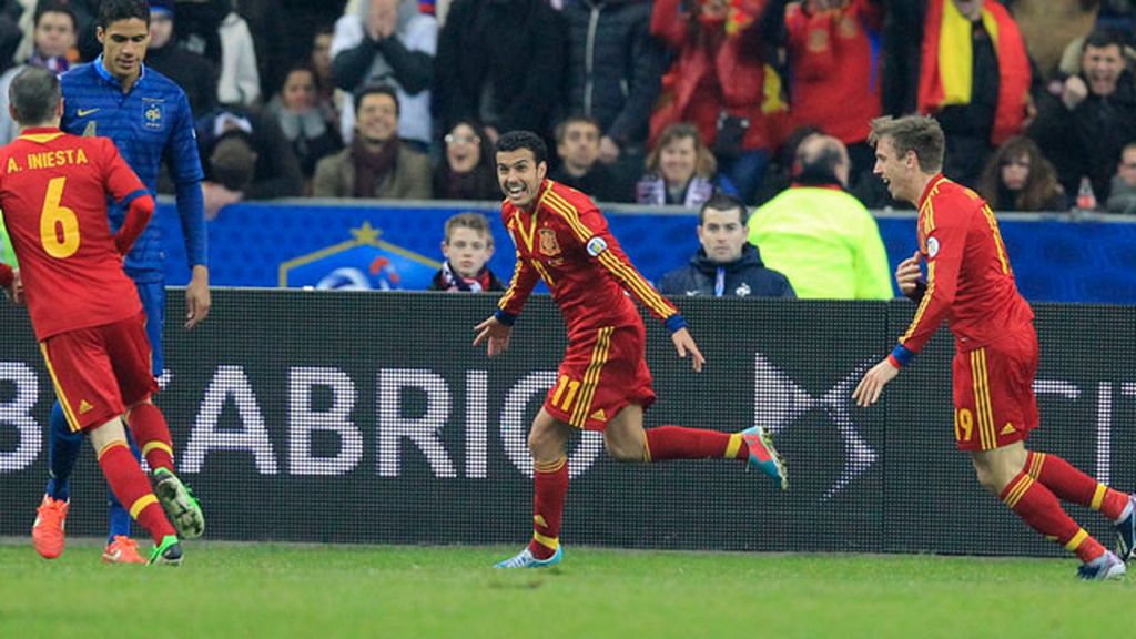 Pedro marca para España