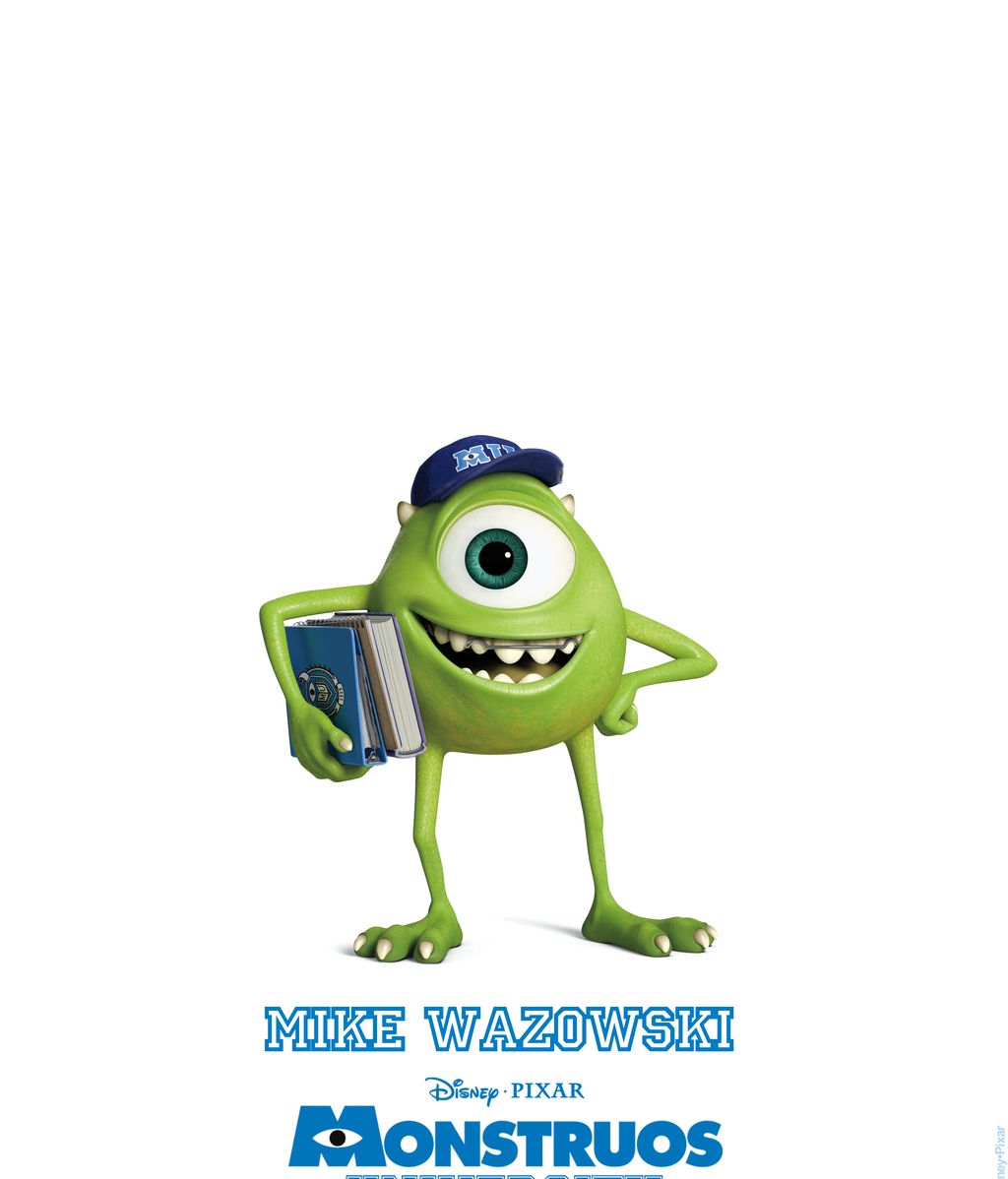 Estos son los personajes de 'Monstruos University'