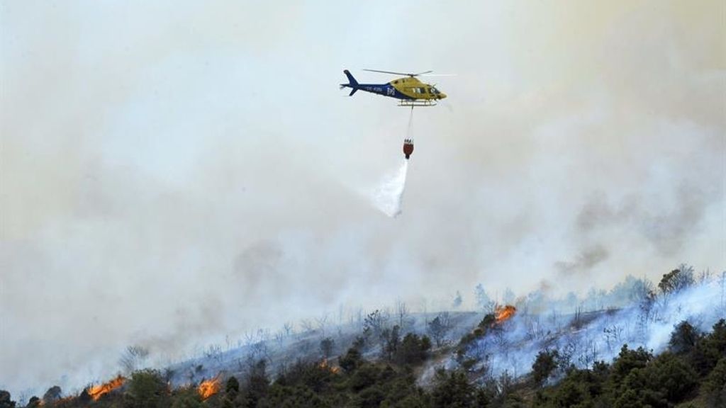 Vuelve a arder Cogolludo en Guadalajara