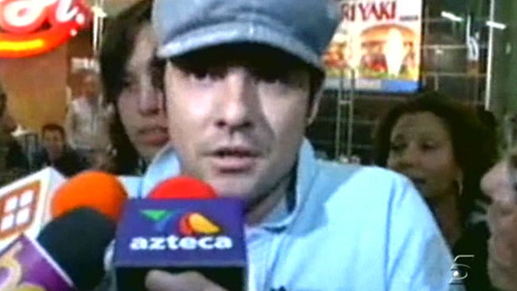 Bisbal, acosado por la prensa