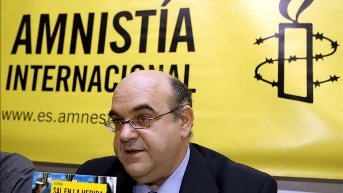 El director de la sección española de Amnistía Internacional, Esteban Beltrán. EFE/Archivo
