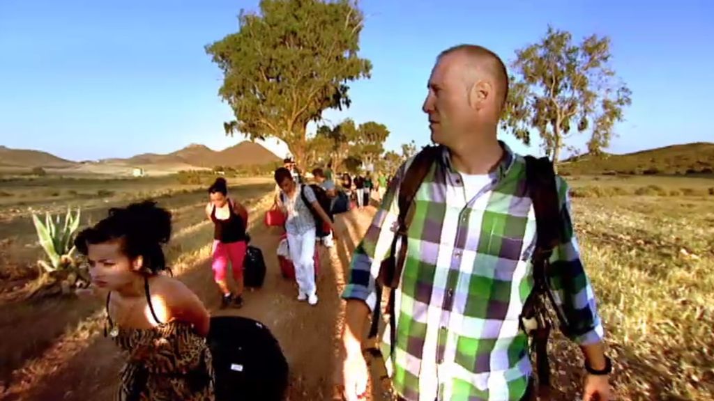 Primer día en el campamento