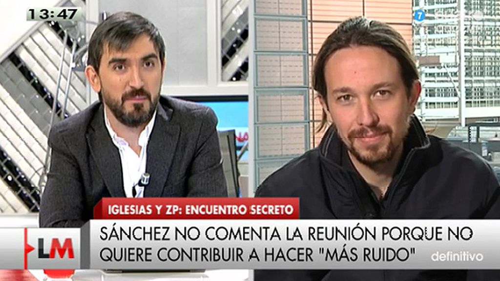 Pablo Iglesias: "Creo que Tania Sánchez está siendo víctima de una campaña de ataques"