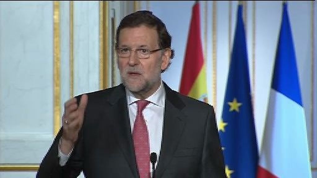 Rajoy: "Espero que la línea de mejora del paro continúe"