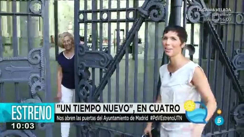 Manuela Carmena abre las puertas del Ayuntamiento de Madrid a ‘Un Tiempo Nuevo’