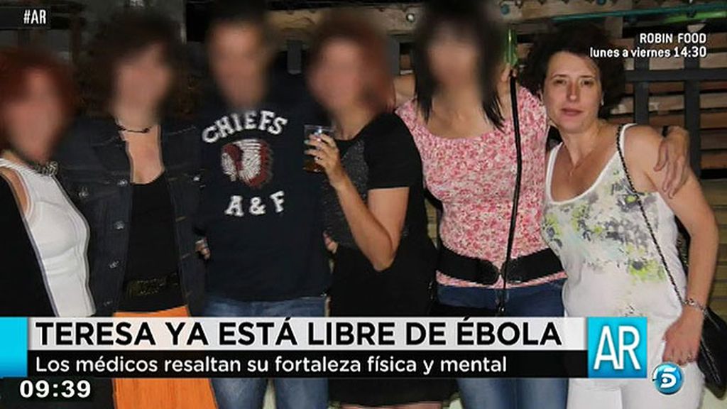 Teresa Romero ya está libre de ébola
