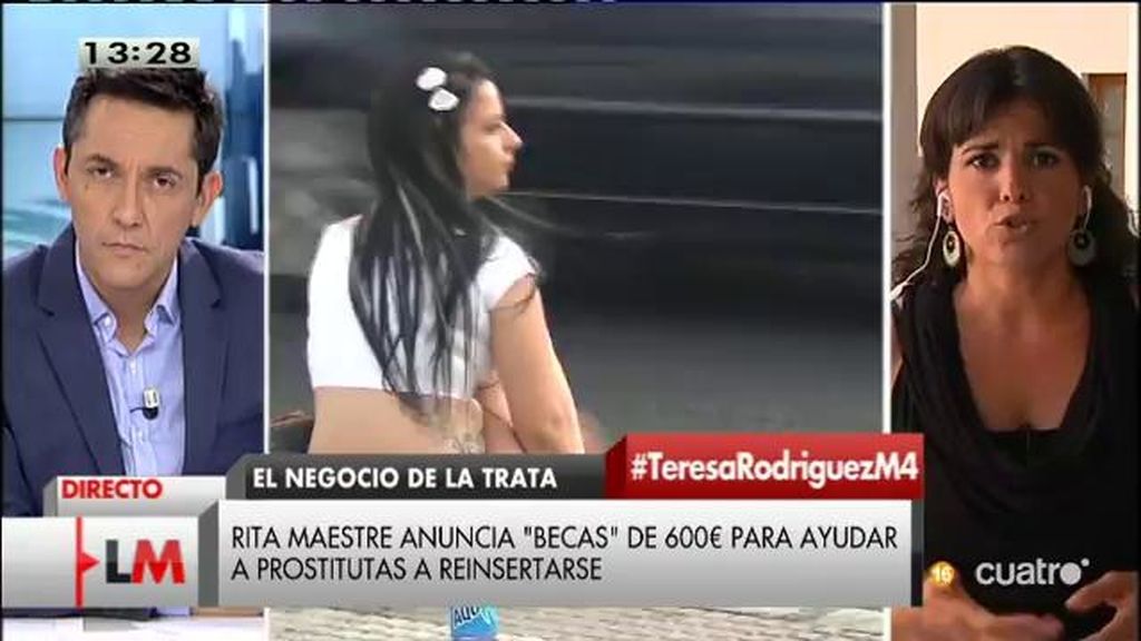 Teresa Rodríguez: “Colocar a las prostitutas como víctimas de la normativa punitiva del Estado es una barbaridad”