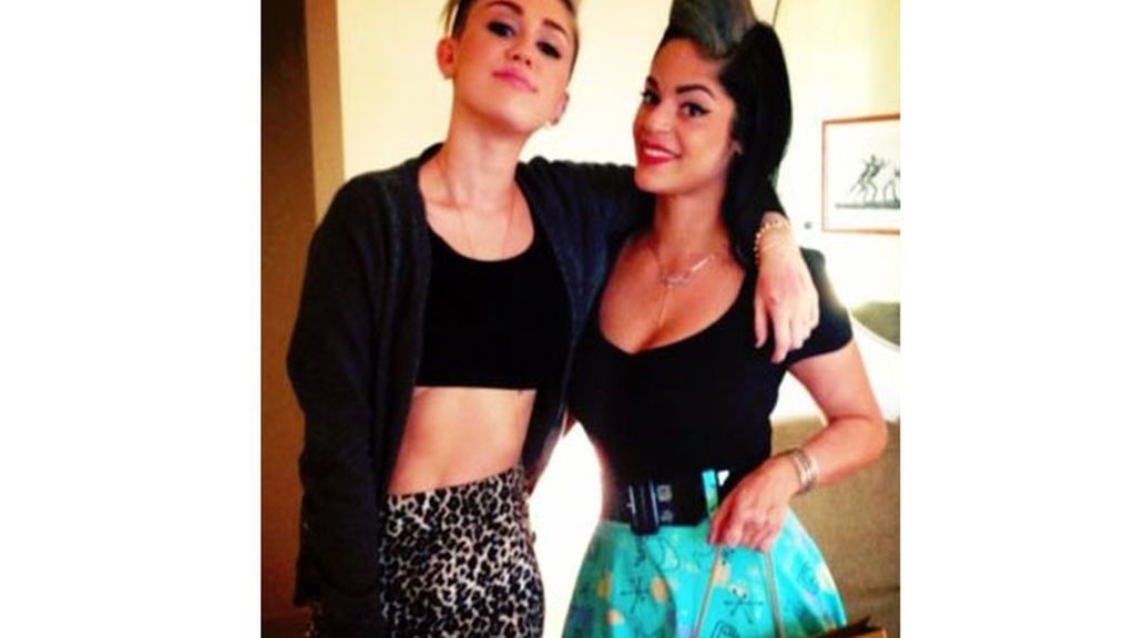 Miley Cyrus, en Pheed