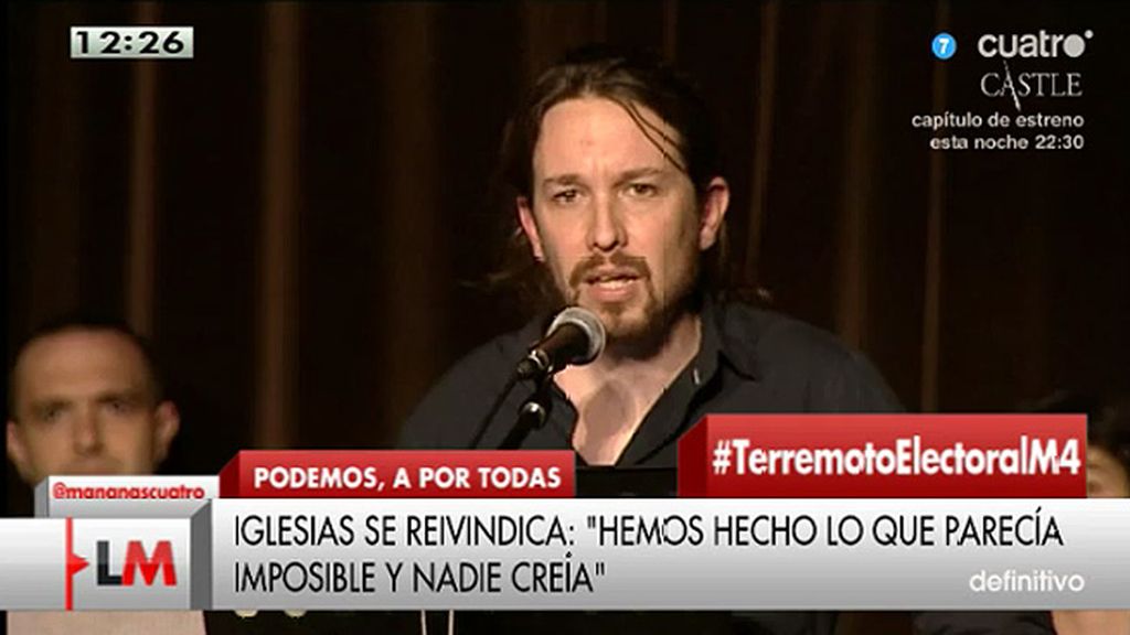 Pablo Iglesias: “No voy a cortarme la coleta, no voy a ser como ellos”
