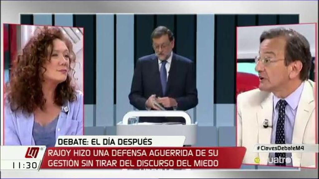 Fallarás, sobre el debate: “Rajoy salió de rositas y los españoles perdimos el debate”