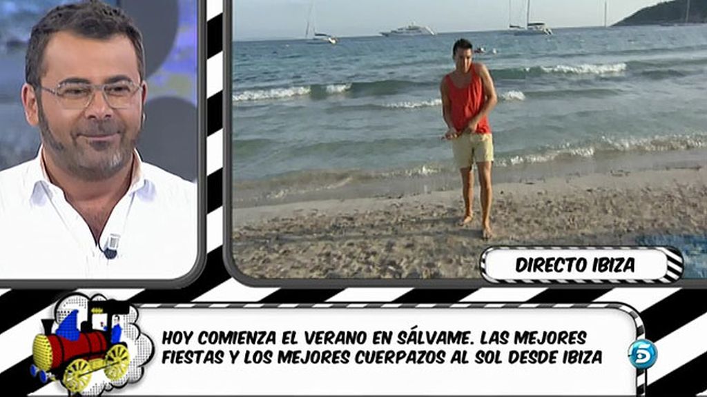 Omar Suárez se lanza al agua