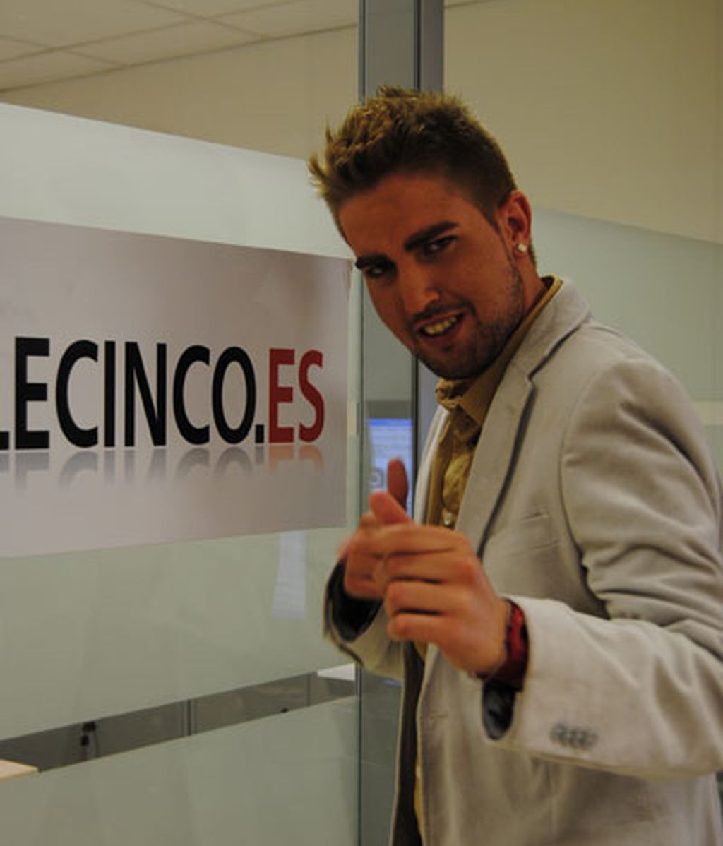 Dámaso visita telecinco.es
