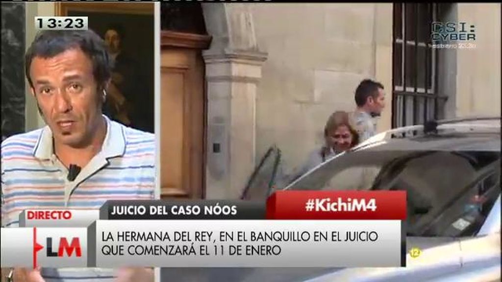 Kichi: "La infanta se sienta en el banquillo a pesar del Gobierno"