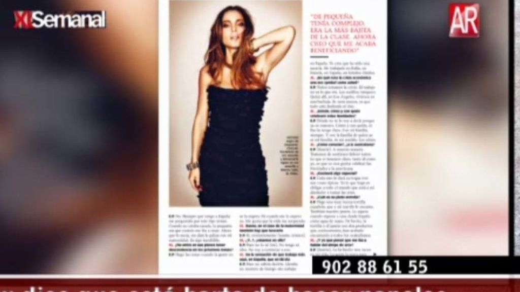 Elsa Pataky, harta de papeles de niña mona