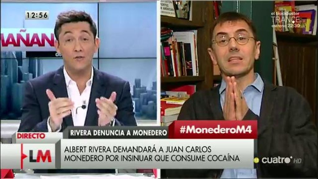 Monedero: “Pido disculpas a Albert Rivera, pero espero que él se disculpe por acusarme de ser un delincuente”