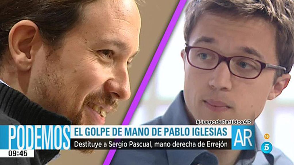 ¿Por qué ha destituido Pablo Iglesias a la mano derecha de Íñigo Errejón?